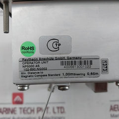 Anschutz Np5000 As Series Autopilot Operator Unit 250V 50/60Hz