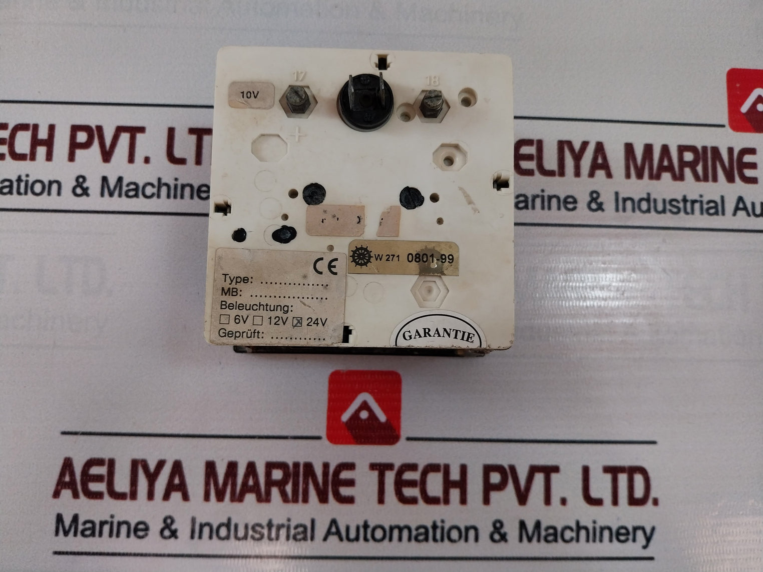 Anschutz Nb09-066-27 Analog Indicator 10V