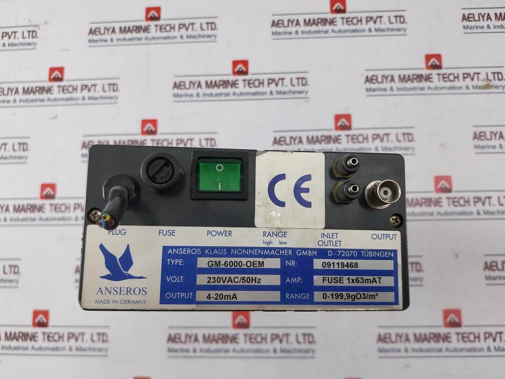 Anseros Gm-6000-oem Ozone Gas Analyzer