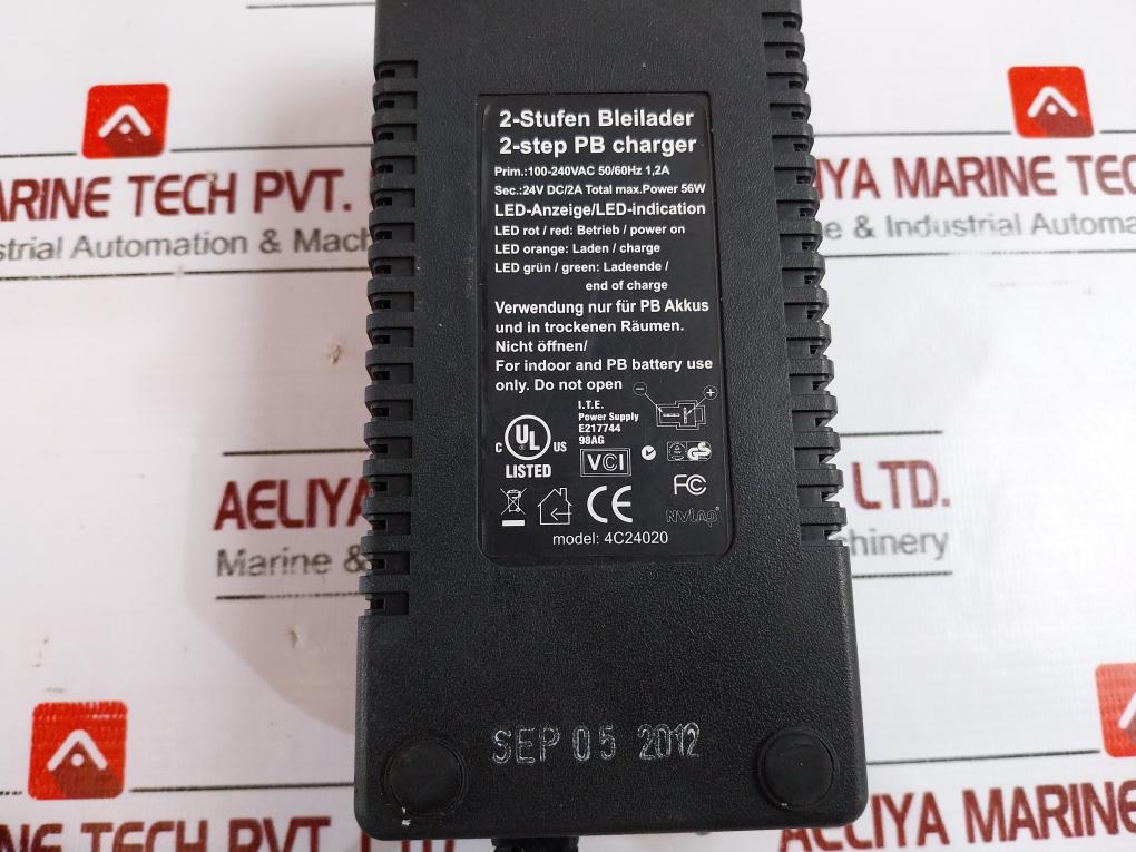 Ansmann Alct 24-2 2-step Pb Charger 24Vdc/2A, 100-240Vac