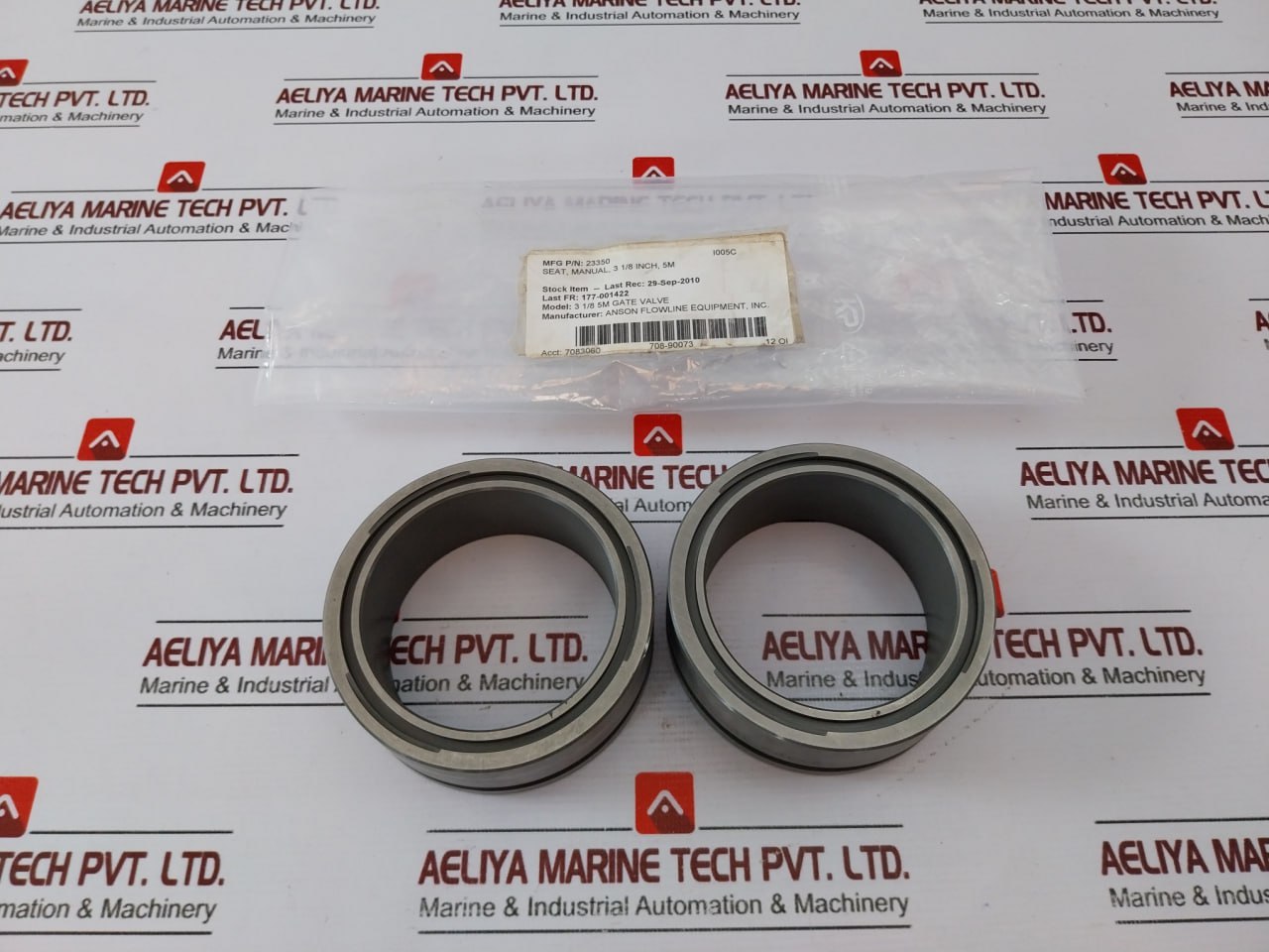 Anson 23350 5M Gate Valve Seat Manual 3 1/8 Inch