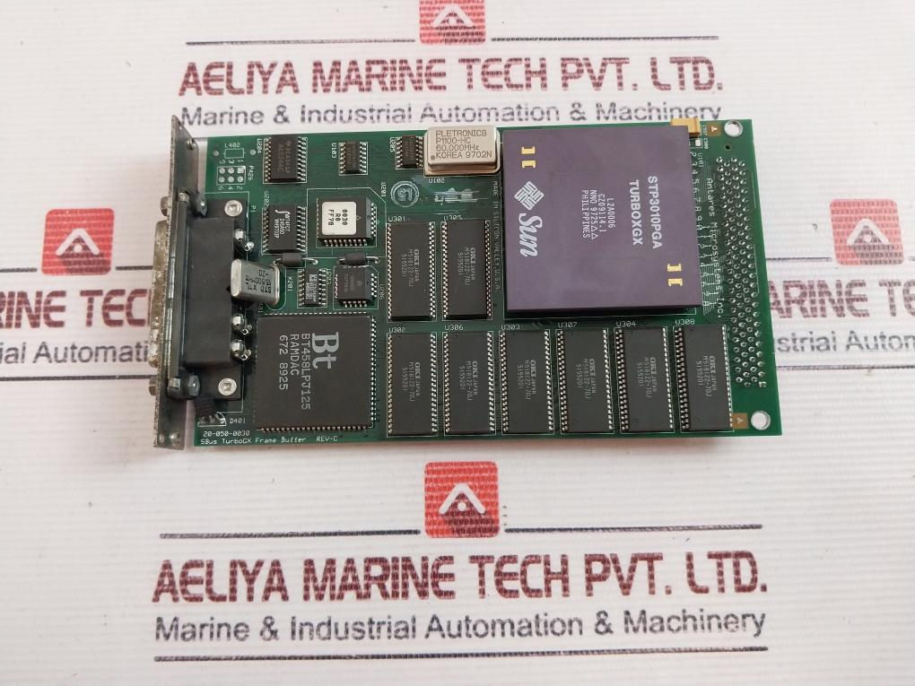 Antares 20-050-0030 Sbus Turbogx Frame Buffer Card Rev C