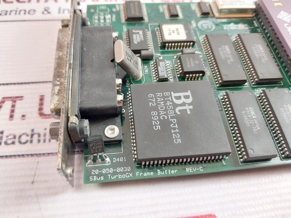 Antares 20-050-0030 Sbus Turbogx Frame Buffer Card Rev C