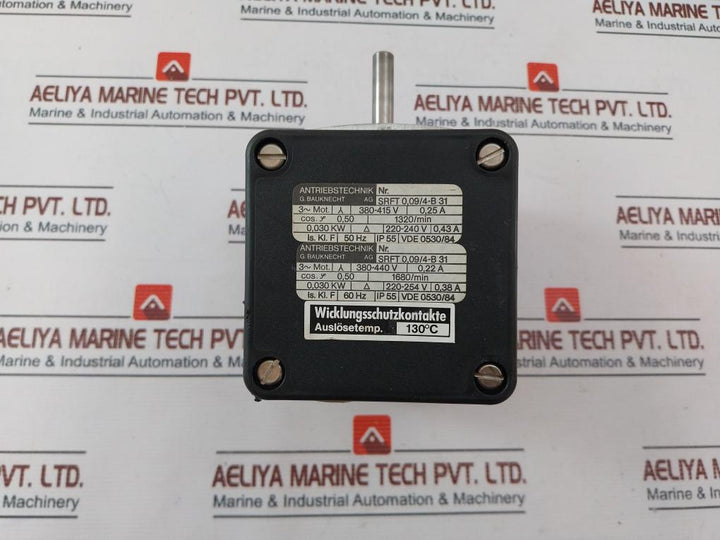 Antriebstechnik Srft 0.09/4-b31 Motor 380-415V