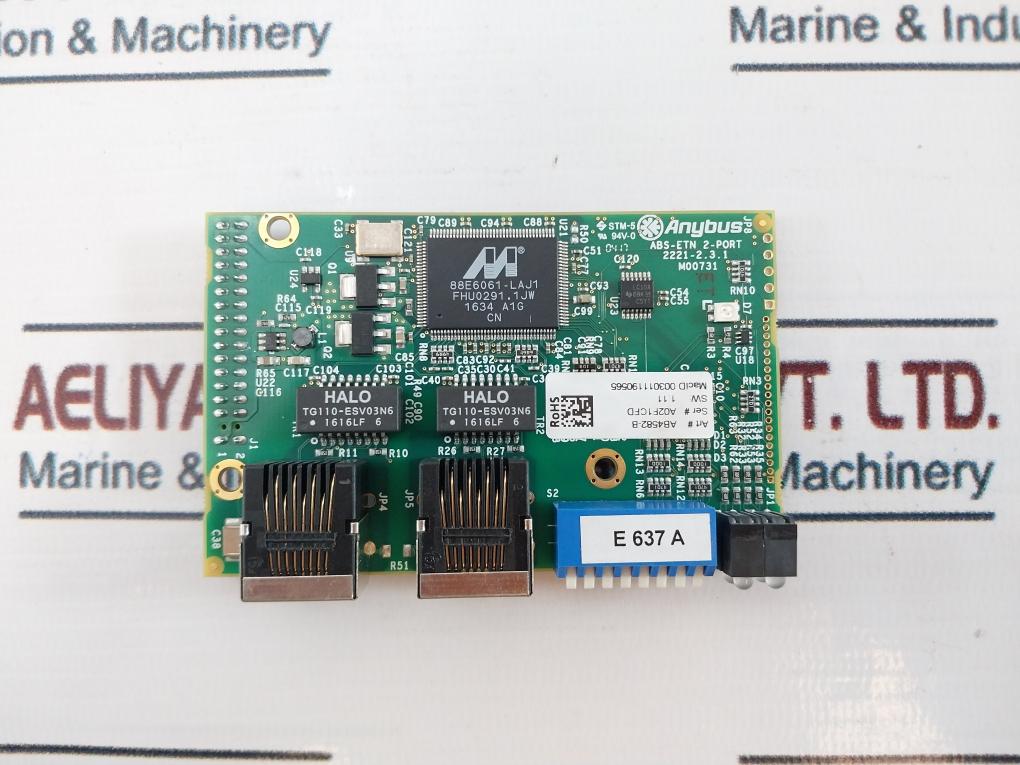 Anybus Abs-etn Printed Circuit Board