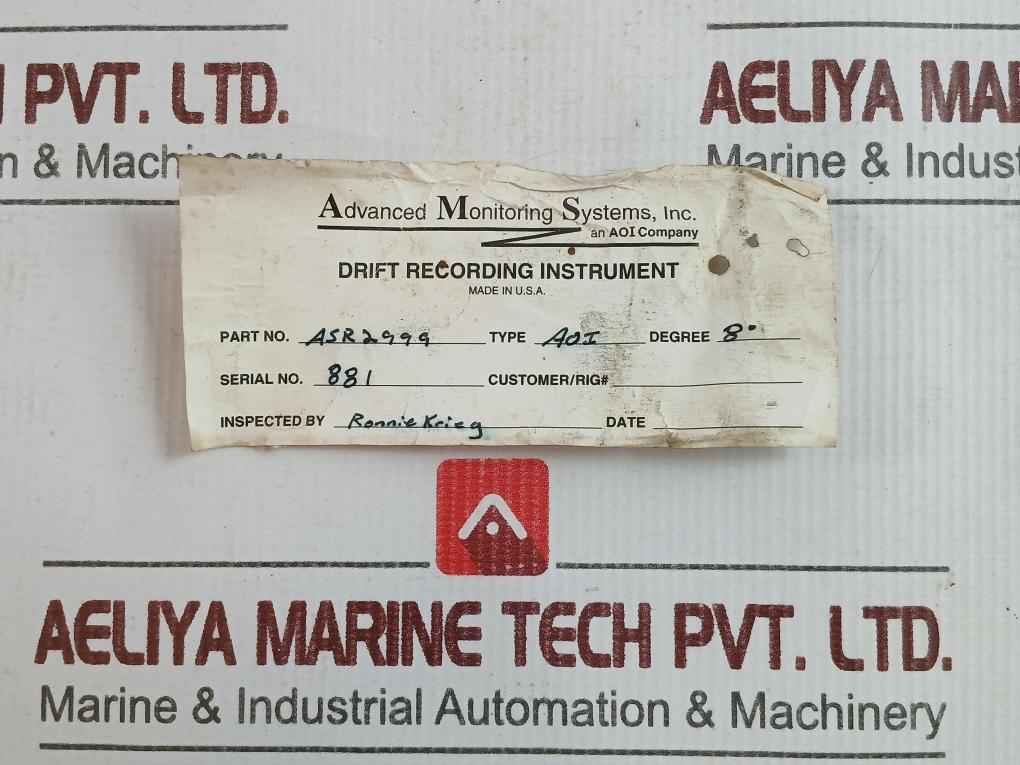 Aoi Asr2999 Drift Recording Instrument Set P3P2 8°