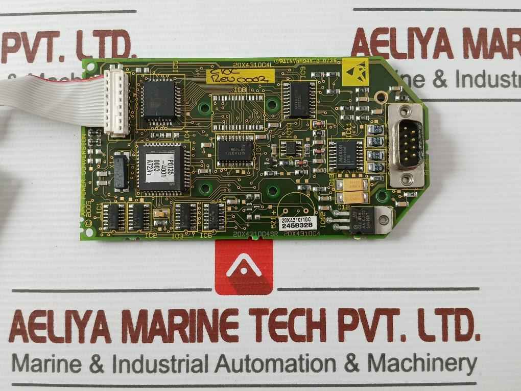 Apc 20X4310C4Sr Drive Data Manager Display Pcb Card P0135-4001 A72Ah