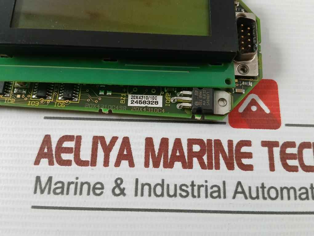 Apc 20X4310C4Sr Drive Data Manager Display Pcb Card P0135-4001 A72Ah