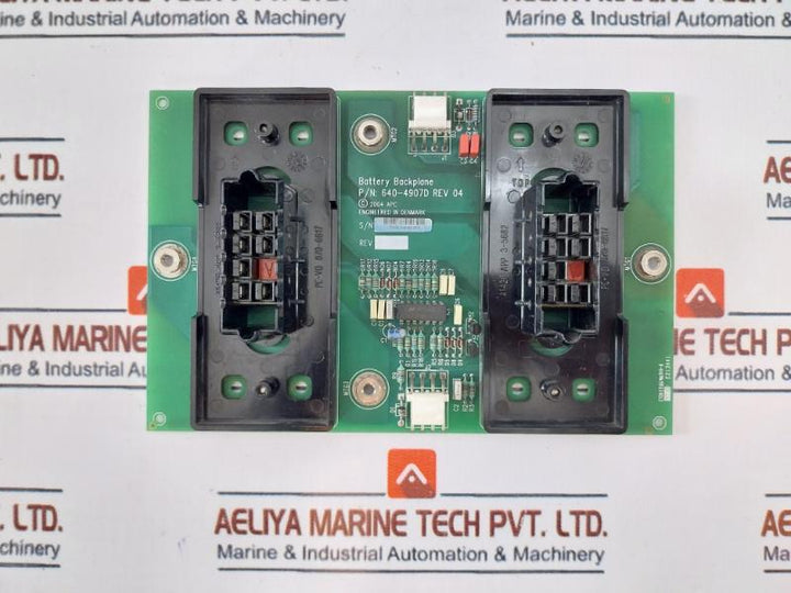 Lot of 4X APC 640-4907D REV 04 Battery Backplane (Without Battery)