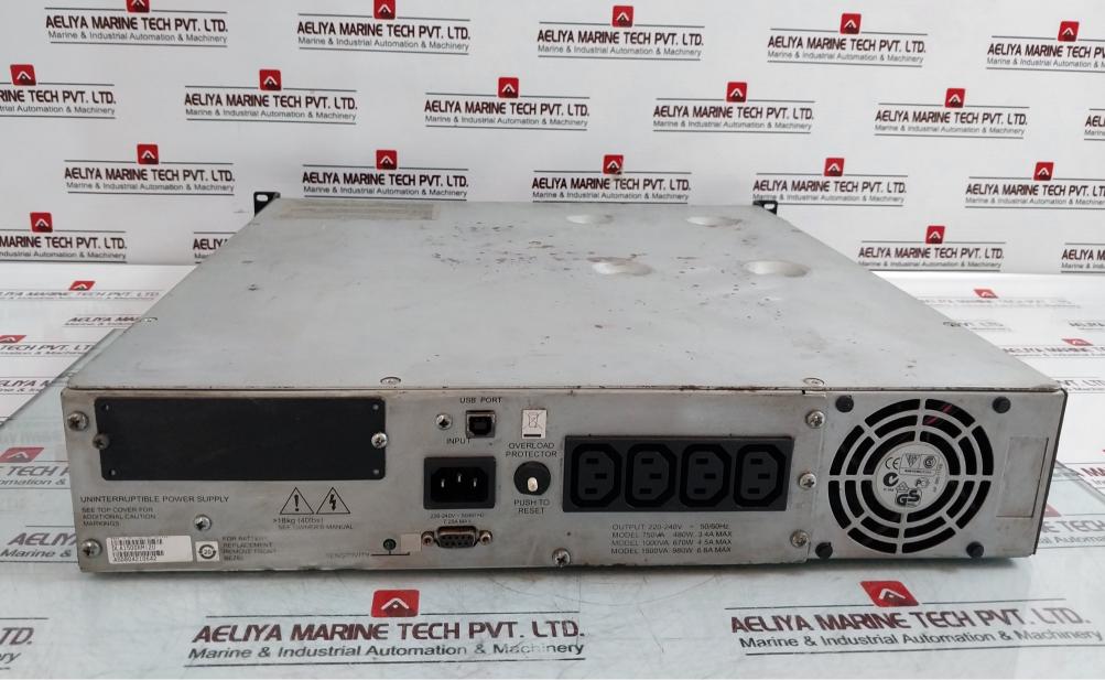 Apc Dla1500Rmi2U Uninterruptible Power Supply 220-240V 50/60Hz 1500Va 980W 7.25A