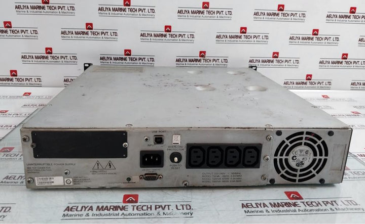 Apc Dla1500Rmi2U Uninterruptible Power Supply 220-240V 50/60Hz 1500Va 980W 7.25A