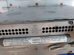 Apc Dla1500Rmi2U Uninterruptible Power Supply 220-240V 50/60Hz 1500Va 980W 7.25A
