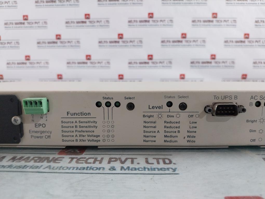 Apc Su044-1 Redundant Switch Ac 220-240V; 50-60Hz , Input: 2 X 13A (3000Va)