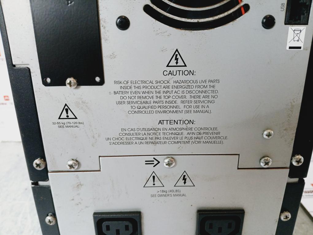 Apc Sua3000I Smart-uninterruptible Power Supply Unit 220V 50/60Hz 13A