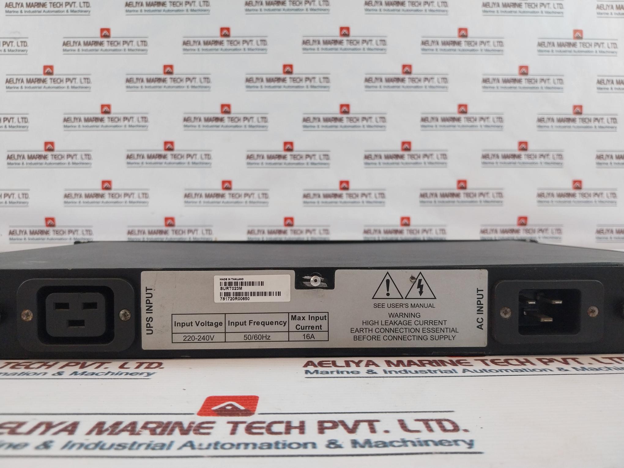 APC SURT023M Filter 16A 220-240V 50/60Hz