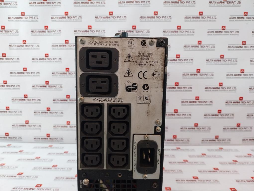 Apc Surtd3000Xli High Density Double-conversion Online Ups System (Not Working)