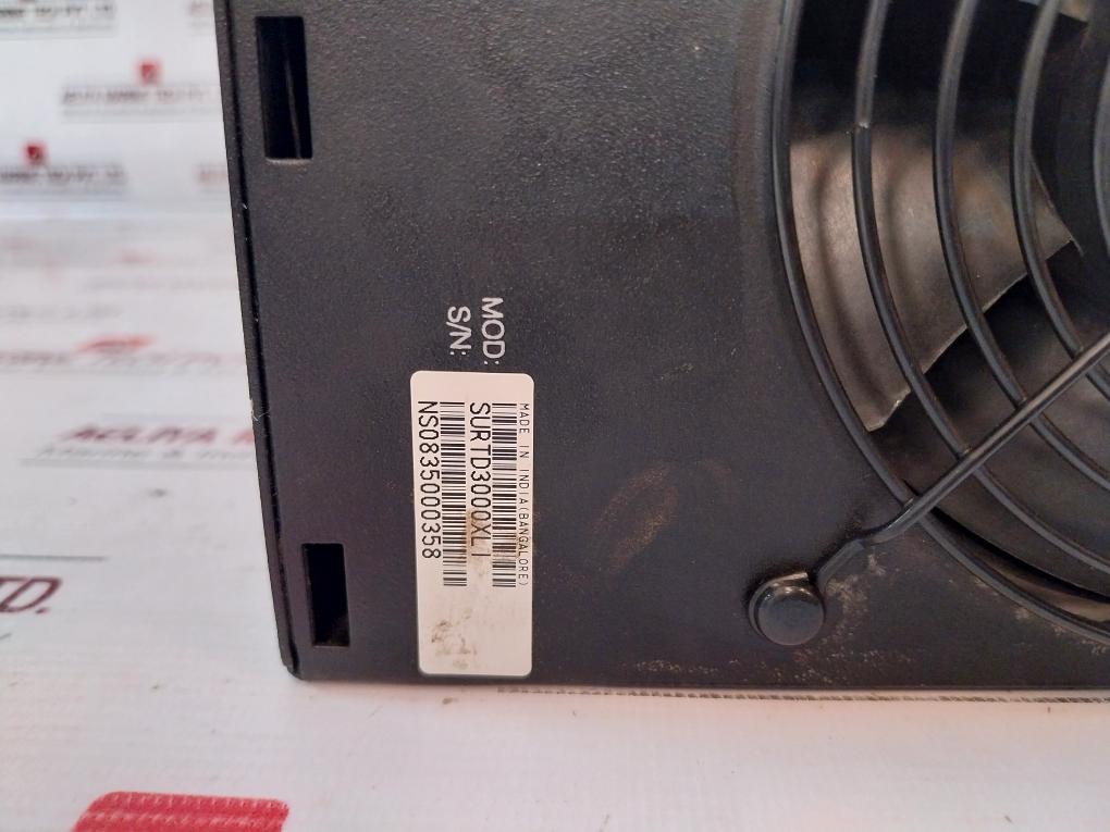 Apc Surtd3000Xli High Density Double-conversion Online Ups System (Not Working)