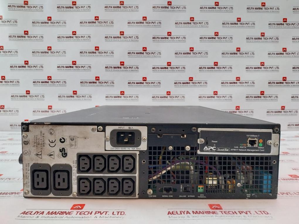 Apc Surtd3000Xli High Density Double-conversion Online Ups System