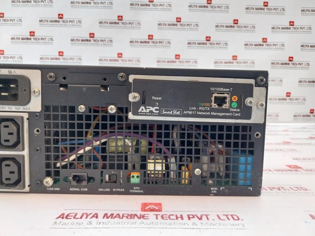Apc Surtd3000Xli High Density Double-conversion Online Ups System (Not Working)