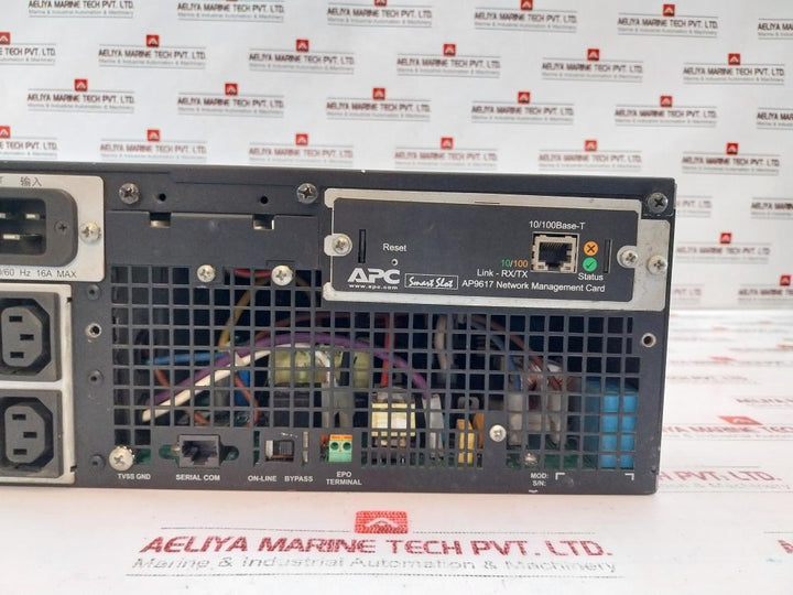 Apc Surtd3000Xli High Density Double-conversion Online Ups System