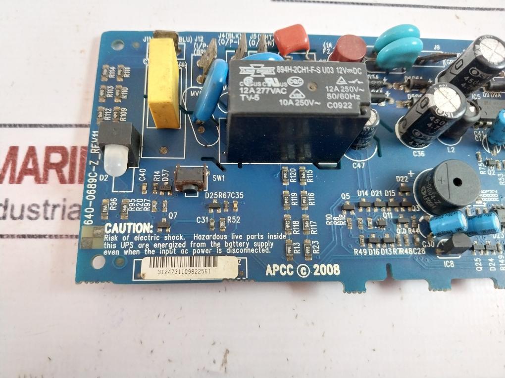 APCC 640-0689C-Z_REV11 Printed Circuit Board E132041