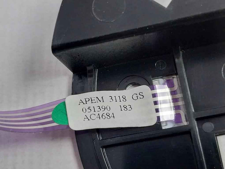 Apem 3118 Gs Display Control Panel