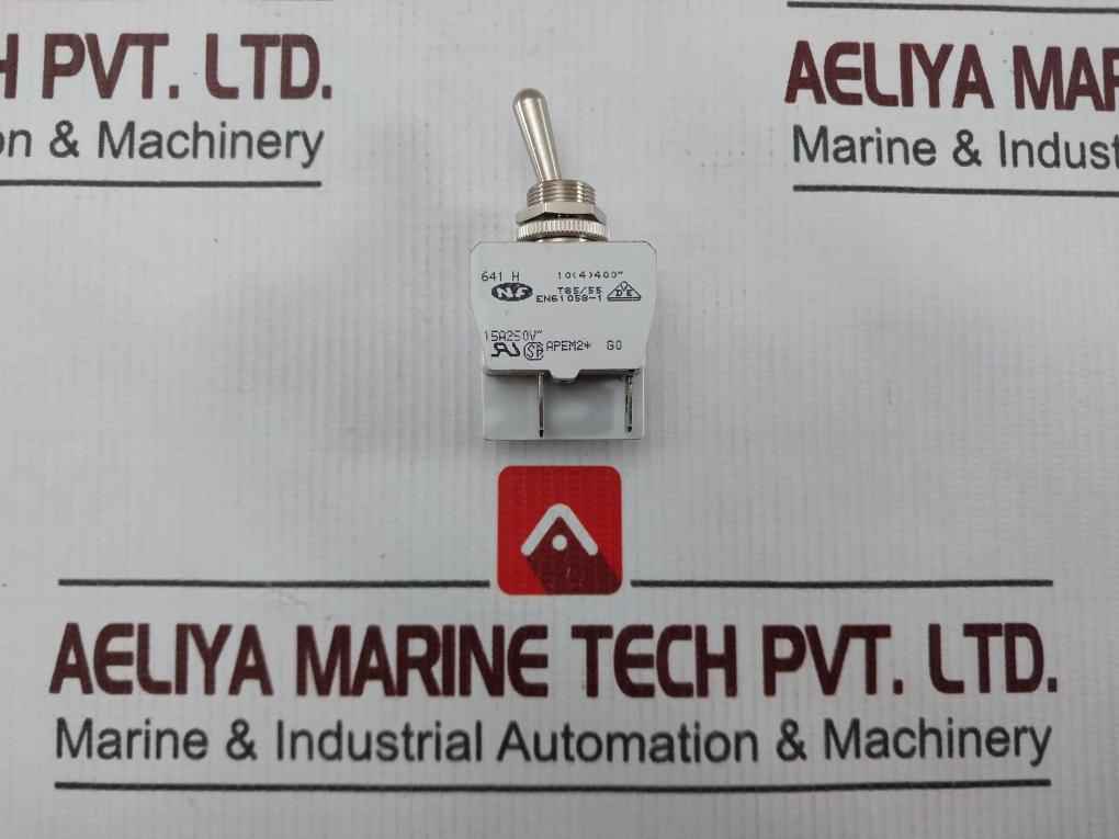 Apem 641 H Toggle Switch 15A 250V T85/55