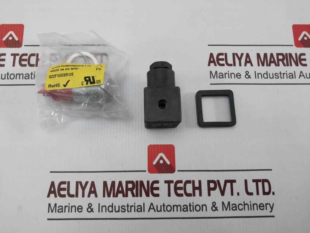 Apem Q22f1gxxr12e Red Panel Indicator Light 250v 10a Ela-d000-013