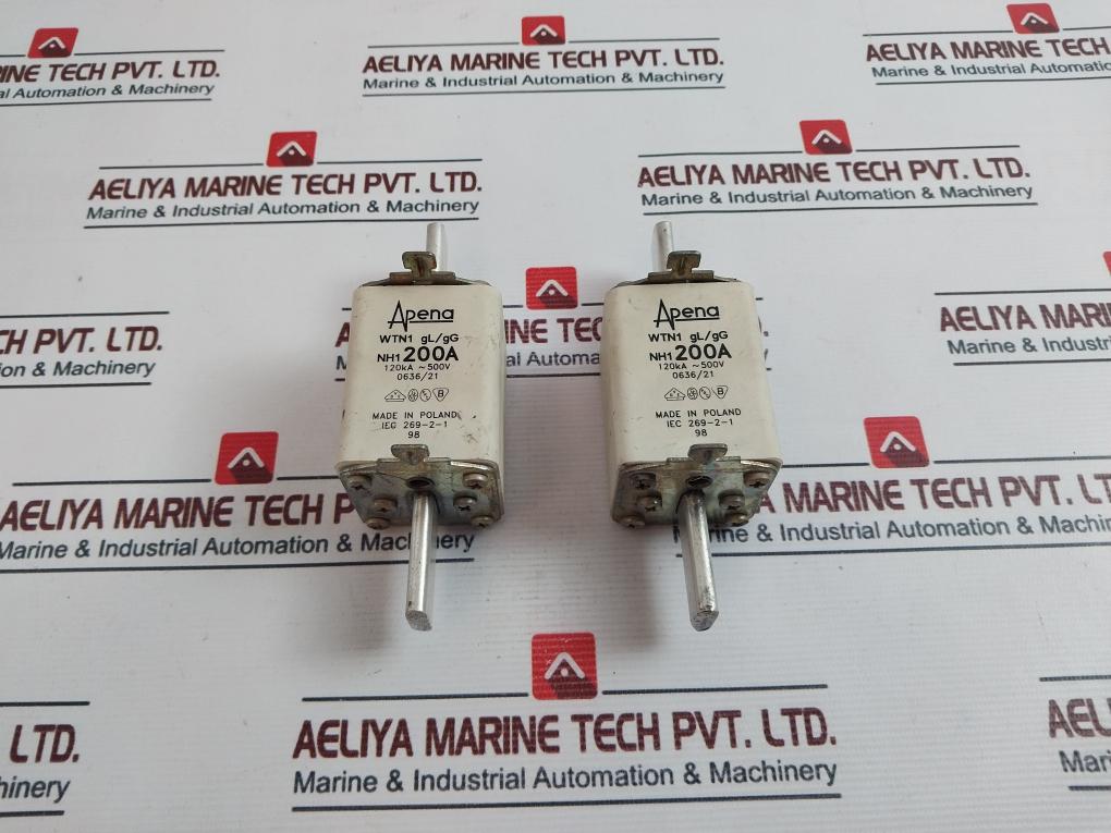 Apena Wtn1 Gl/gg Fuse Link 200a 120ka ~ 500v