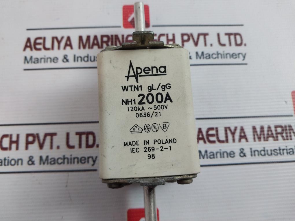 Apena Wtn1 Gl/gg Fuse Link 200a 120ka ~ 500v