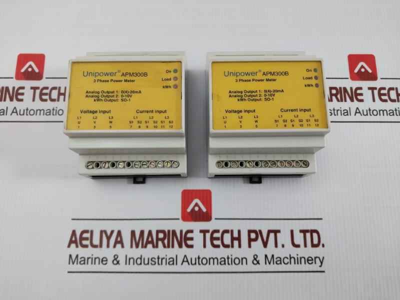 Apm300B 3-phase Power Meter Unipower