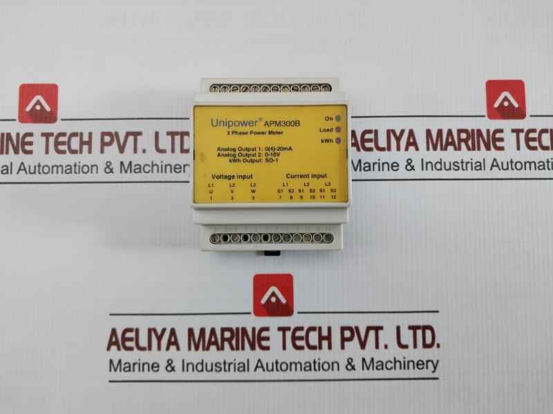 Apm300B 3-phase Power Meter Unipower