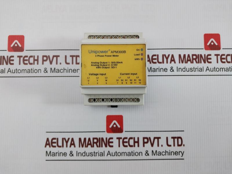 Apm300B 3-phase Power Meter Unipower