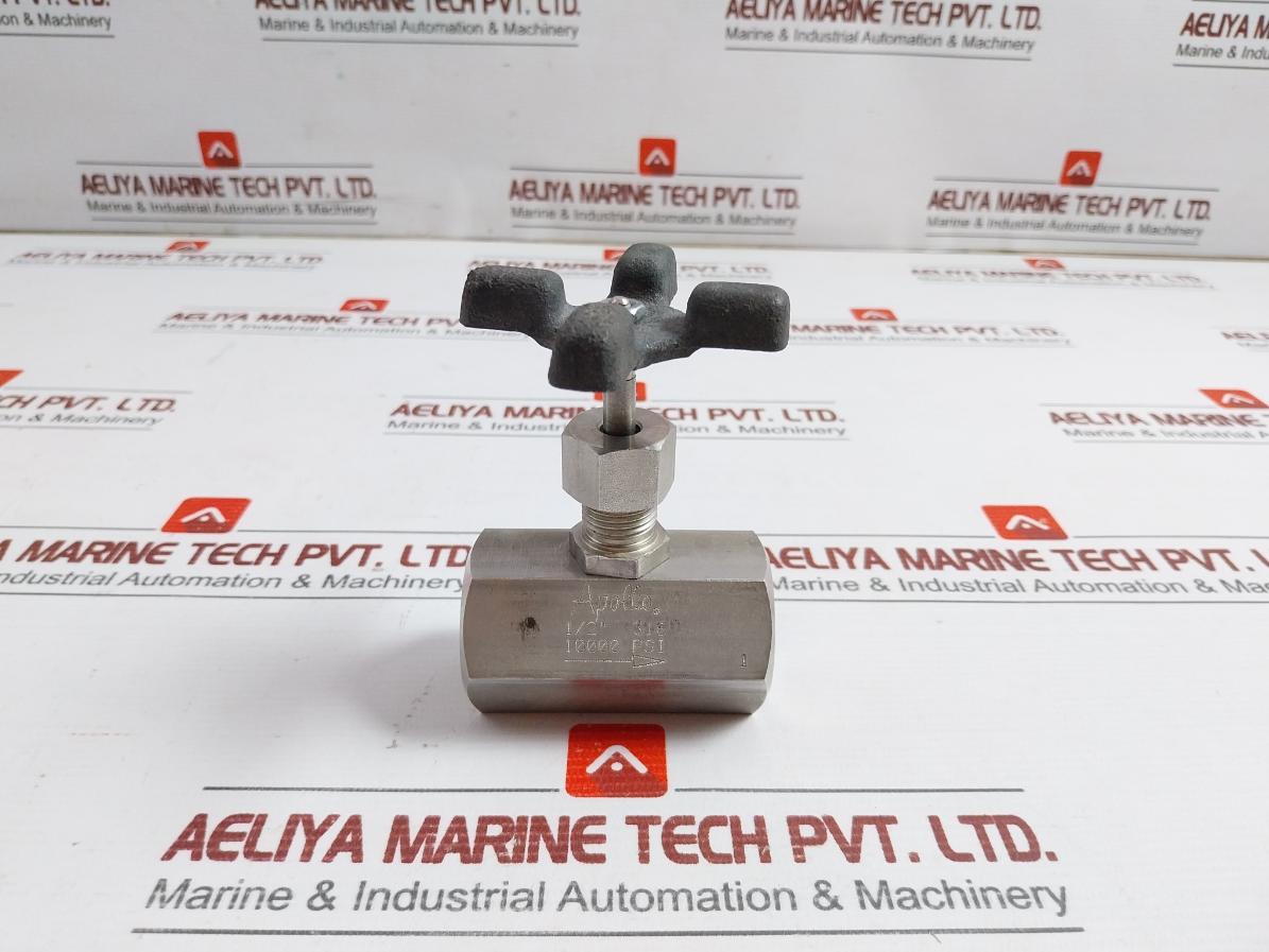 Needle Valve 10000 Psi Apollo