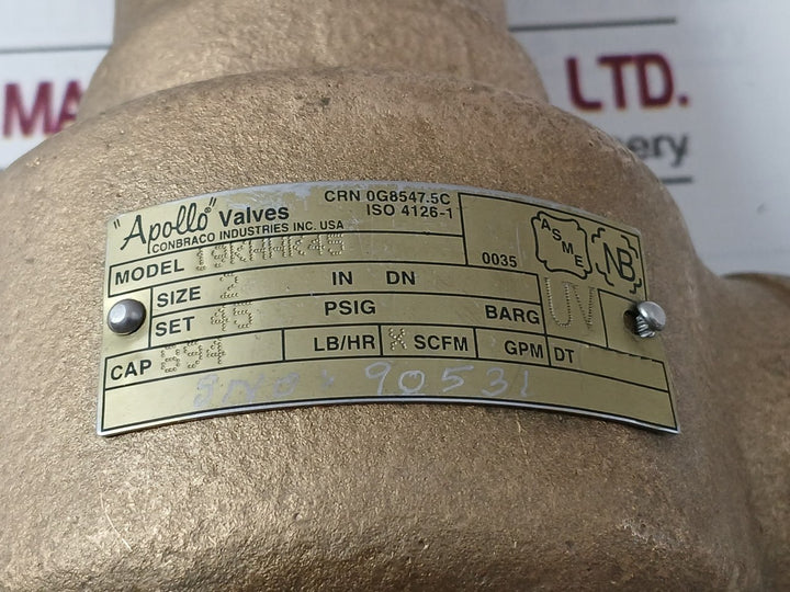 Apollo 19Khhk45 Safety Valve 45 Psi Safety Relief 2