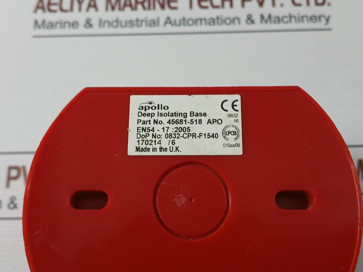 Apollo 55000-009 Apo Open-area Red Beacon W/ Isolating Base 17-28V Dc 3.1Ma 75Mw