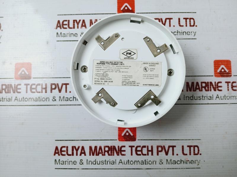 Apollo 55000-153Apo Heat Detector 39214-031 16 To 34Vdc