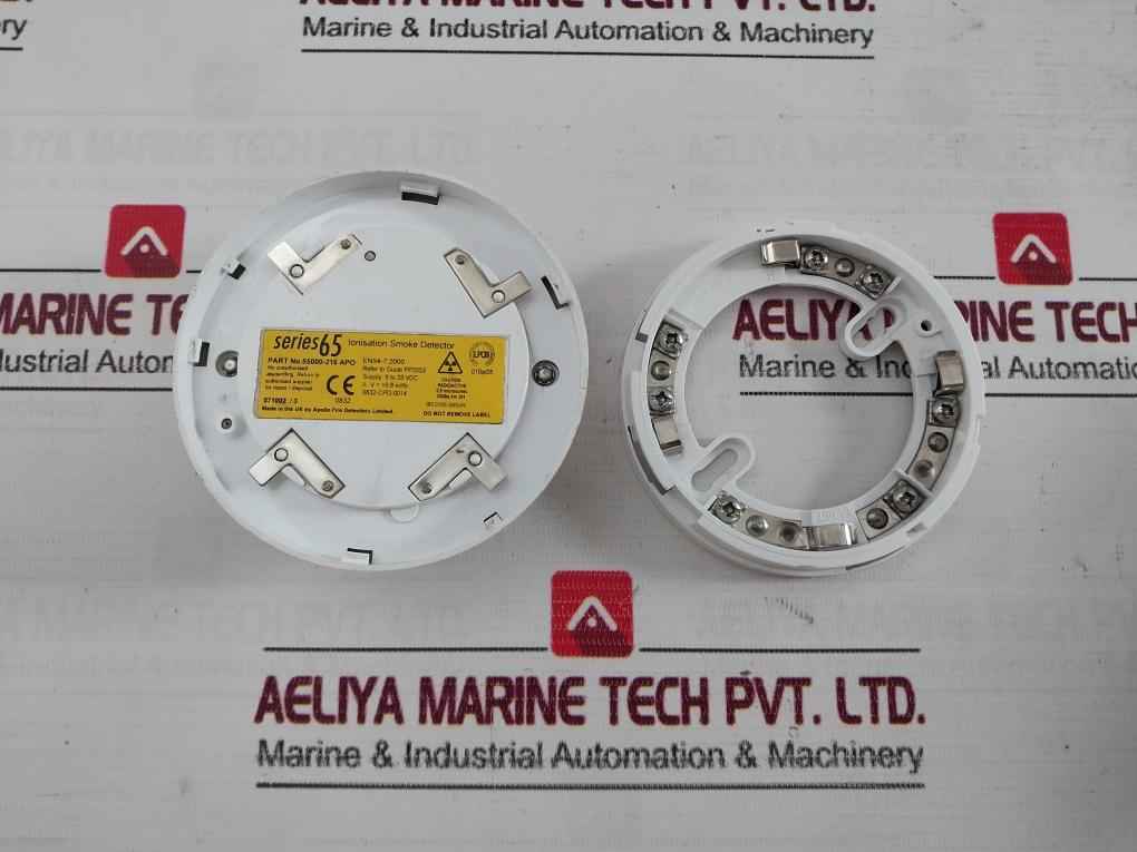 Apollo 55000-216 Apo Ionisation Smoke Detector 9-33 Vdc 45681200R