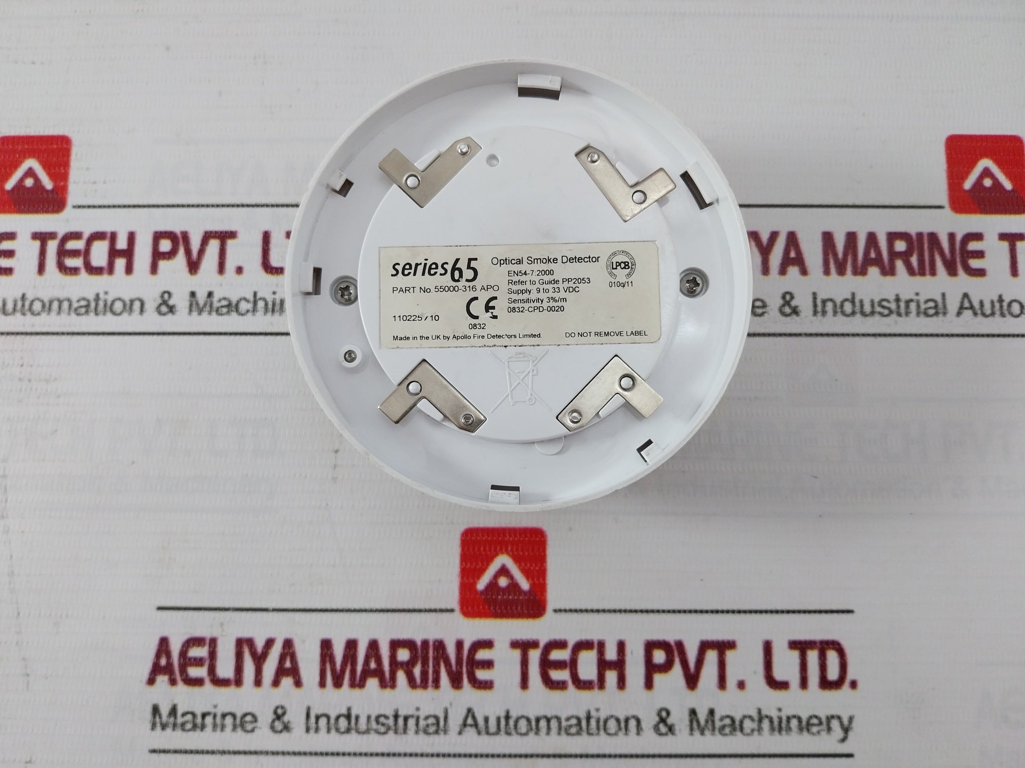 Apollo 55000-316 Apo Optical Smoke Detector 9 To 33 Vdc