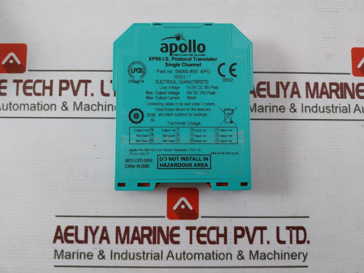 Apollo 55000-855Apo Protocol Translator Single Channel 19-28V Dc 30Ma