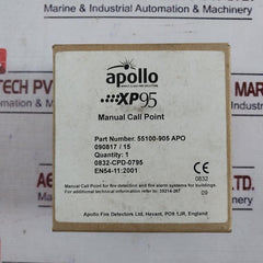 Apollo 55100-905 APO Manual Call Point XP95