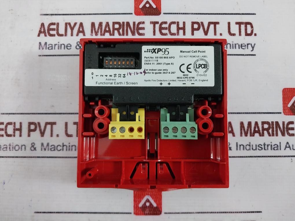 Apollo 55100-905 APO Manual Call Point XP95