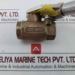 Apollo 71-504-01 316 Stainless Steel Bronze Ball Valve 3/4" 600 Wog
