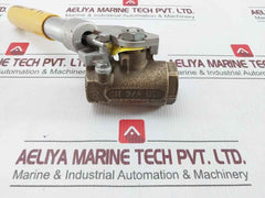 Apollo 71-504-01 316 Stainless Steel Bronze Ball Valve 3/4" 600 Wog