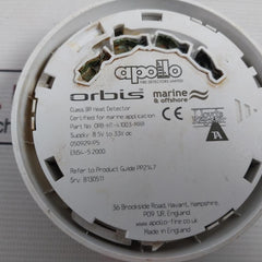 Apollo Orb-ht-41003-mar Class Br Heat Detector 8.5V To 33Vdc