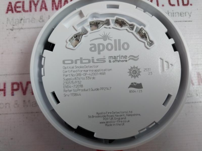 Apollo Orb-op-42001-mar Orbis Marine Optical Smoke Detector