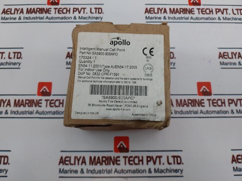 Apollo Sa5900-908Apo Intelligent Manual Call Point 17-35V Dc