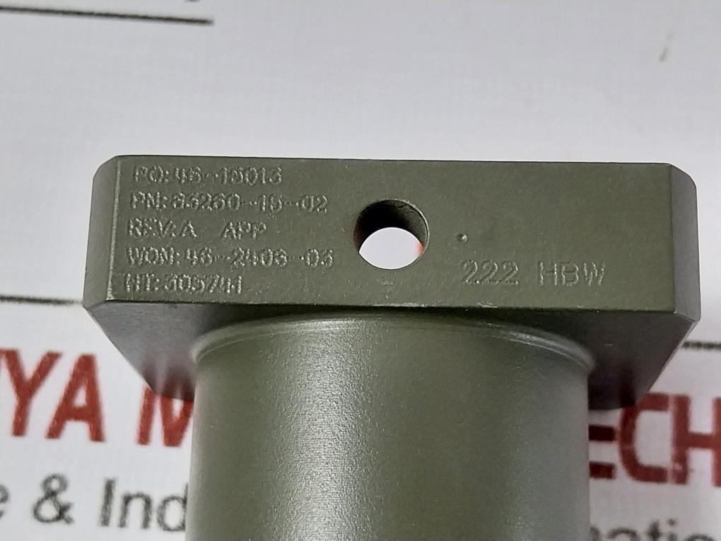 App 83260-15-02 Nut Life Gate Valve Type 47 3-1/8 Inch Rev A