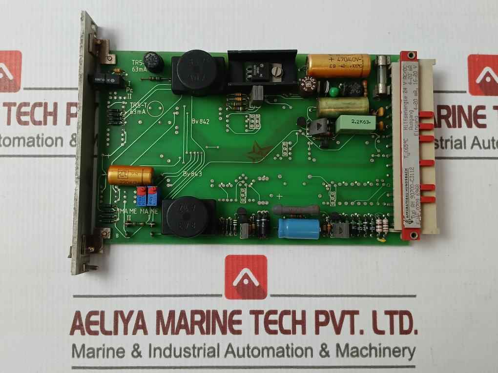 Apparatebau Hundsbach Ah 90700-c3112 Printed Circuit Board 24Vac 4-20Ma