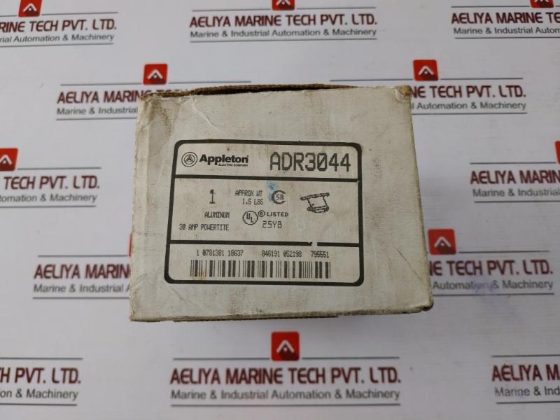 Appleton Adr3044 Powertite Aee Box For Receptacles 30 Amp